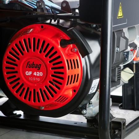 Бензиновый генератор Fubag PRG 6000 ES + Комплект колес и ручек для генераторов в ПОДАРОК